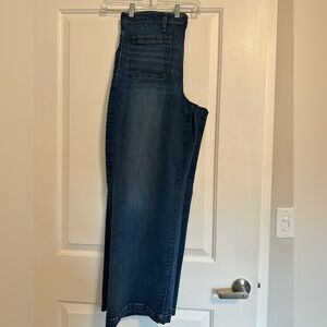 Madewell Women's Dark Blue Flare Jeans